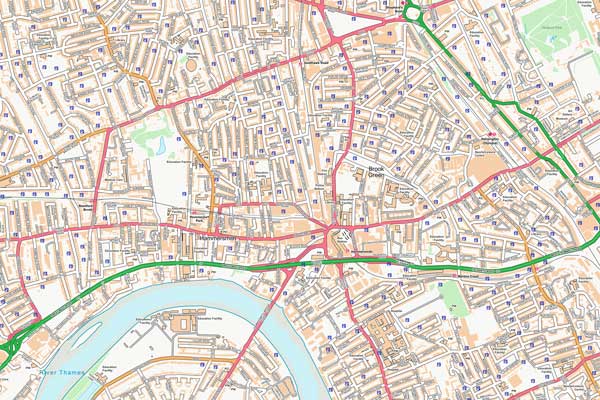 estate agent map wallpaper